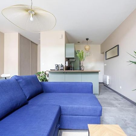 Appartement Lumineux Avec Cour Шомон Экстерьер фото