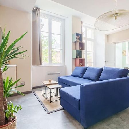 Appartement Lumineux Avec Cour Шомон Экстерьер фото
